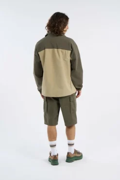 TWILL CARGO - Bermuda | Vert