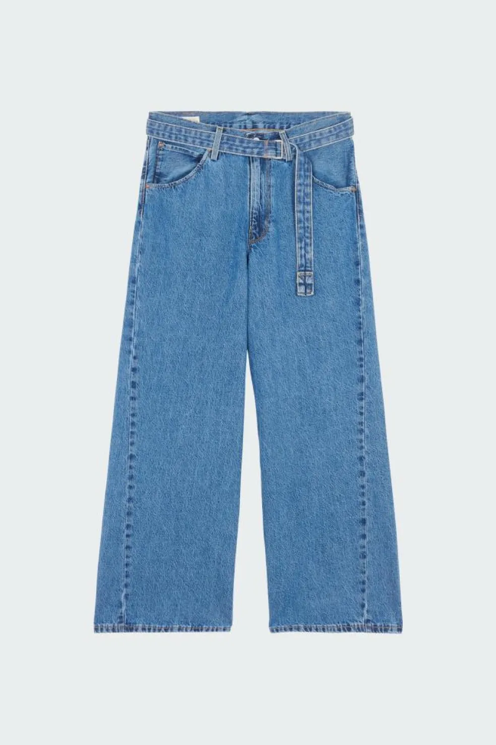 TWISTED BAGGY WIDE - Jean | Bleu
