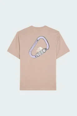 U EXPLORE CARABINER RELAXED S/S TEE - T-shirt | Beige