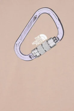 U EXPLORE CARABINER RELAXED S/S TEE - T-shirt | Beige