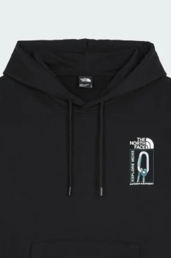 U EXPLORE GEAR RELAXED HOODIE - Hoodie | Noir