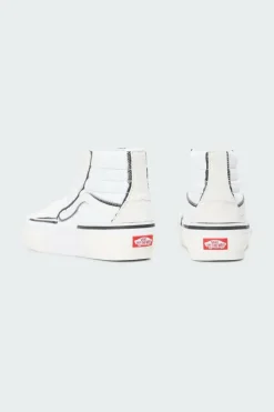 UA SK8-Hi Reconstruct True White - Baskets montantes | Blanc