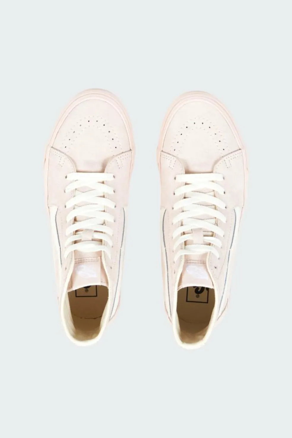 UA SK8-Hi Tapered Stackfo SUED SHELL - Baskets | Beige