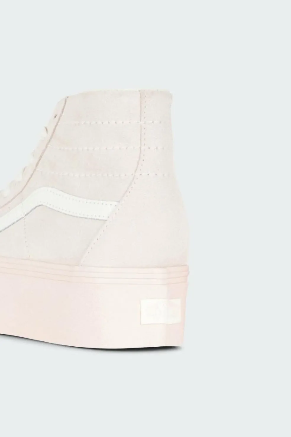 UA SK8-Hi Tapered Stackfo SUED SHELL - Baskets | Beige