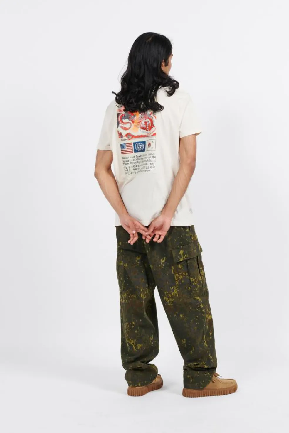 USN Blood Chit - T-Shirt | Beige