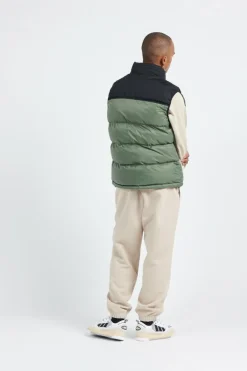 UTAHV - Doudoune col montant droite sans manches | Vert