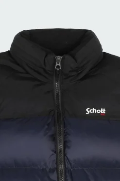 UTAHV - Doudoune col montant droite sans manches | Bleu