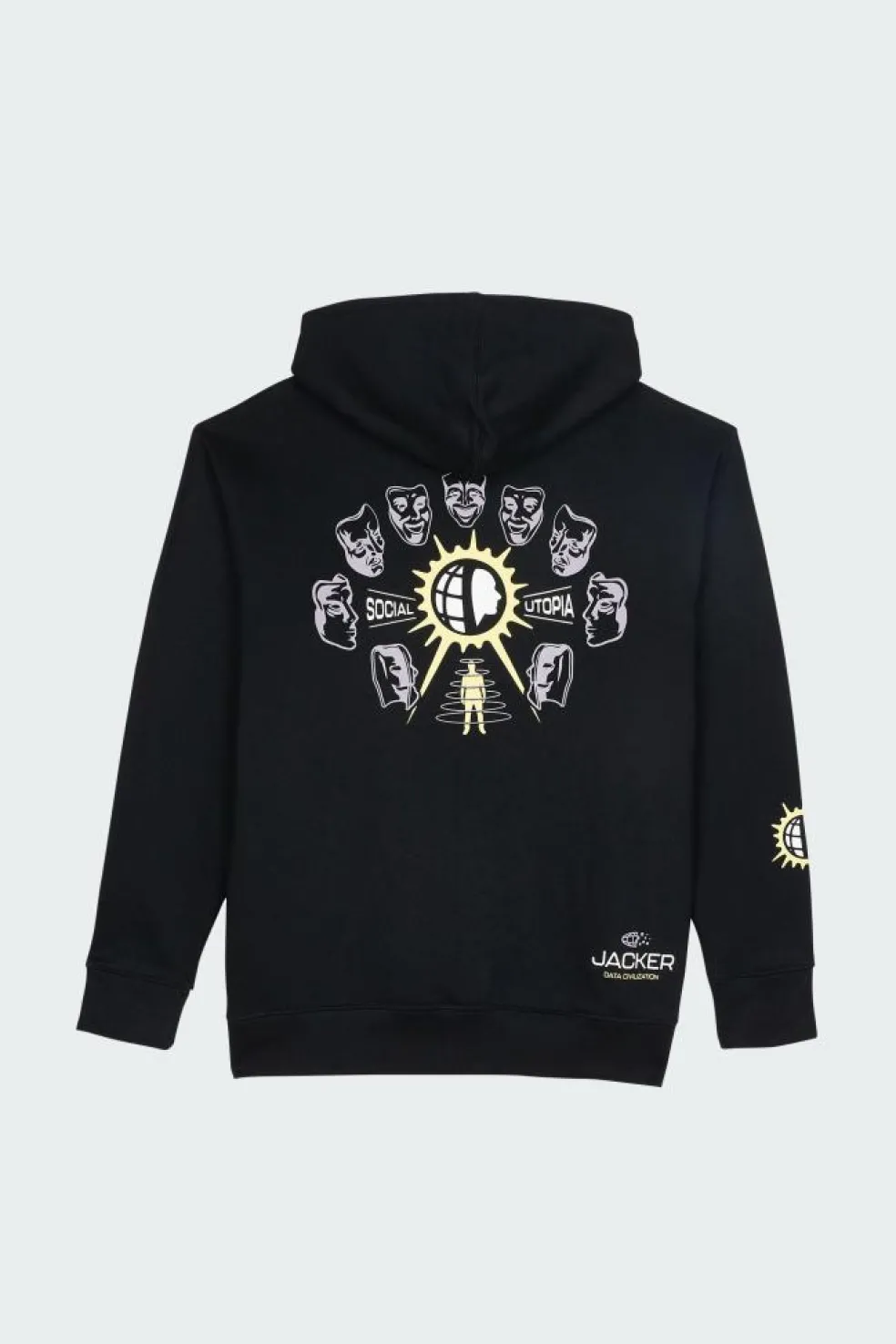 Utopia - Hoodie | Noir