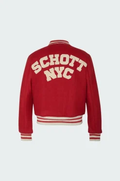 varsity - Blouson | Rouge