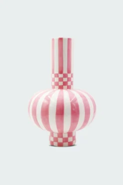 VASE GABRIEL - SQUARES & STRIPES - Vase | Multicolore