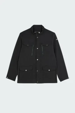 VESTE DE COMBAT EN SOFTSHELL SCHOTT - Parka | Noir