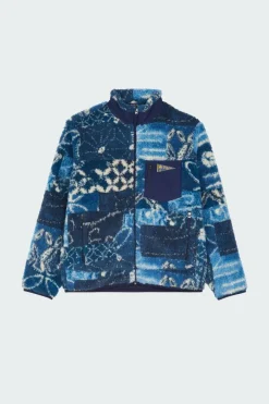 Veste en molleton d'inspiration shibori - Polaire | Multicolore