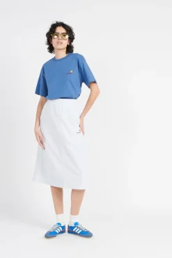 W' American Script Sweat Skirt - Jupe | Gris