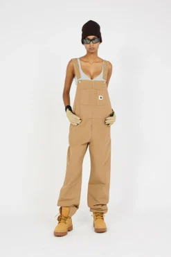 W' BIB OVERALL STG - Salopette | Beige