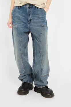 W' Brandon Double Knee - Jean | Bleu