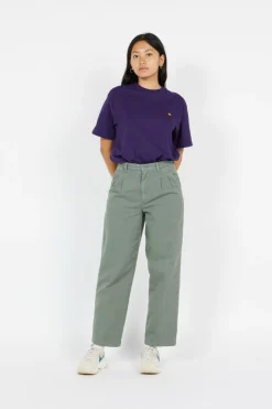 W' CARA - Pantalon droit | Vert