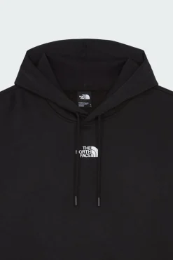 W ESSENTIAL CROP HOODIE - Hoodie | Noir