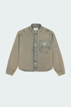 W' Georgia Shirt Jac - Veste | Bleu