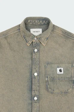 W' Georgia Shirt Jac - Veste | Bleu