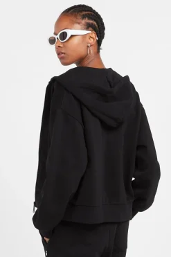 W' Hooded Casey Jacket - Hoodie | Noir