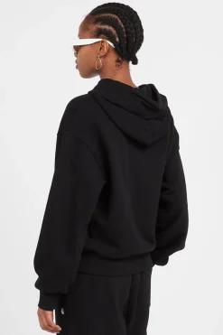 W' Hooded Casey Sweatshirt - Hoodie | Noir