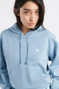 W' Hooded Casey Sweatshirt - Hoodie | Bleu