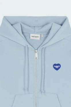 W' Hooded Heart II Hartt Jacket - Hoodie zippé | Bleu