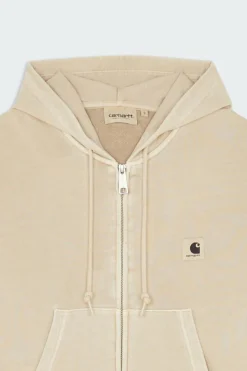 W' Hooded Nelson Jacket - Hoodie Zippée | Beige