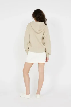 W' Hooded Nelson Jacket - Hoodie Zippée | Beige