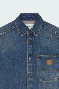 W' Lovilia Shirt Jac - Veste | Bleu