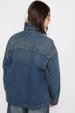 W' Lovilia Shirt Jac - Veste | Bleu