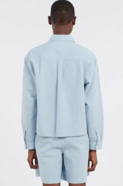 W' L/S Toland Shirt - Chemise | Bleu