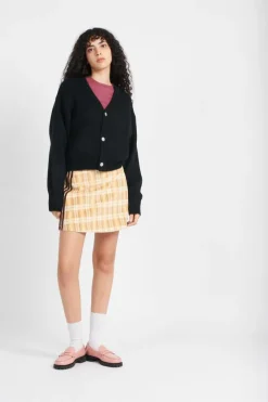 W' Merton Cardigan - Cardigan | Noir