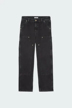 W' Nashua Double Knee Pant - Jean | Noir