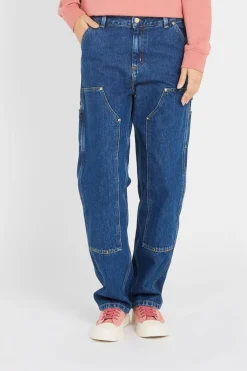 W' Nashua Double Knee Pant - Jean | Bleu