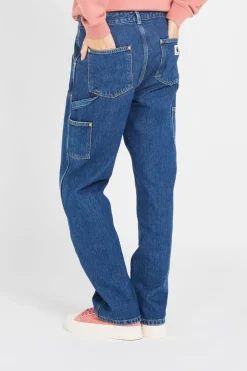 W' Nashua Double Knee Pant - Jean | Bleu