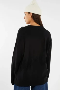 W' Perla Sweater - Pull | Noir