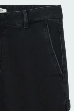 W' Pierce Pant Straight - Jean | Noir