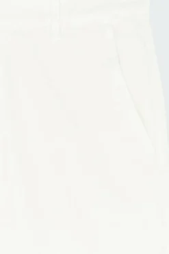 W' Pierce Pant Straight - Pantalon | Blanc