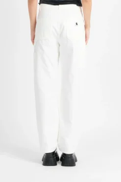W' Pierce Pant Straight - Pantalon | Blanc