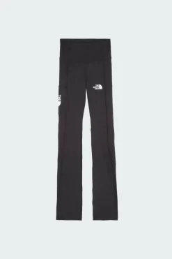 W POLY KNIT FLARED LEGGINGS - Legging | Noir