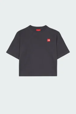W RedBox S/S Boxy Tee - T-shirt | Gris