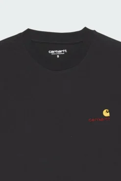 W' S/S American Script T-Shirt - T-shirt | Noir