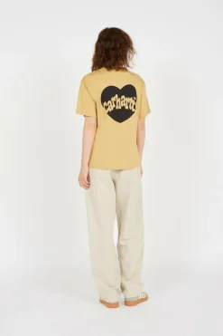 W' S/S Amour - T-shirt | Beige