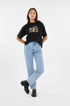 W' S/S Cream Of The Crop T-Shirt - T-shirt | Noir