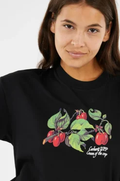 W' S/S Cream Of The Crop T-Shirt - T-shirt | Noir