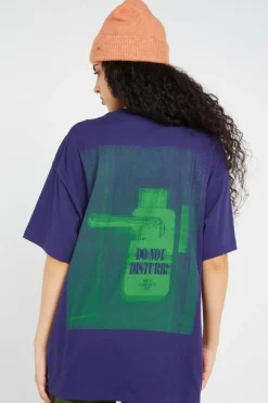 W' S/S Do Not Disturb - T-shirt | Violet