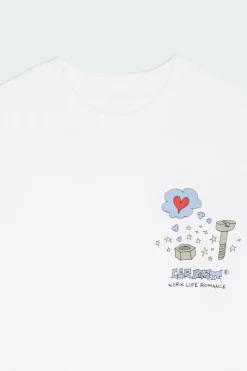 W' S/S Office Supplies T-Shirt - T-shirt | Blanc