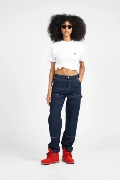 W' S/S Pocket T-Shirt - T-shirt | Blanc