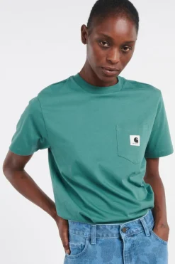 W' S/S Pocket T-Shirt - T-shirt | Vert